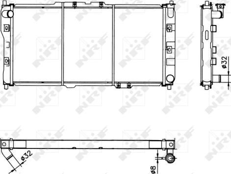 Wilmink Group WG1721760 - Радиатор, охлаждане на двигателя vvparts.bg