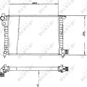 Wilmink Group WG1723554 - Радиатор, охлаждане на двигателя vvparts.bg