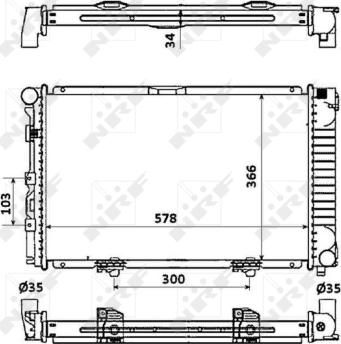 Wilmink Group WG1723565 - Радиатор, охлаждане на двигателя vvparts.bg