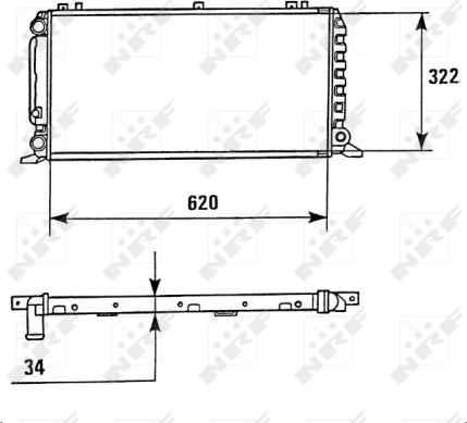 Wilmink Group WG1723567 - Радиатор, охлаждане на двигателя vvparts.bg