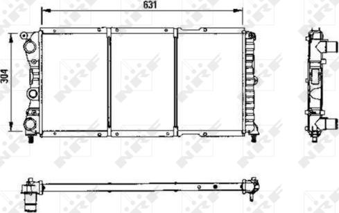 Wilmink Group WG1723583 - Радиатор, охлаждане на двигателя vvparts.bg