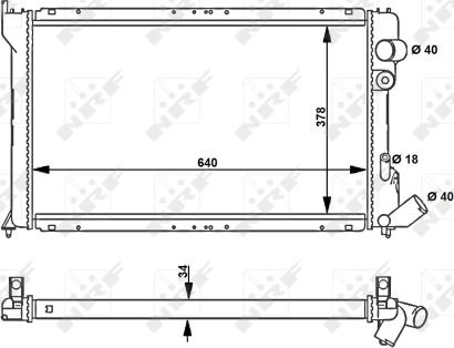 Wilmink Group WG1723531 - Радиатор, охлаждане на двигателя vvparts.bg