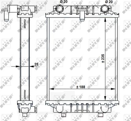 Wilmink Group WG1723662 - Радиатор, охлаждане на двигателя vvparts.bg