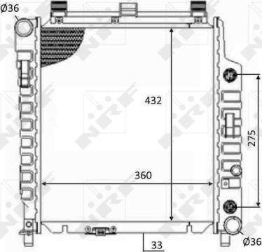 Wilmink Group WG1723635 - Радиатор, охлаждане на двигателя vvparts.bg