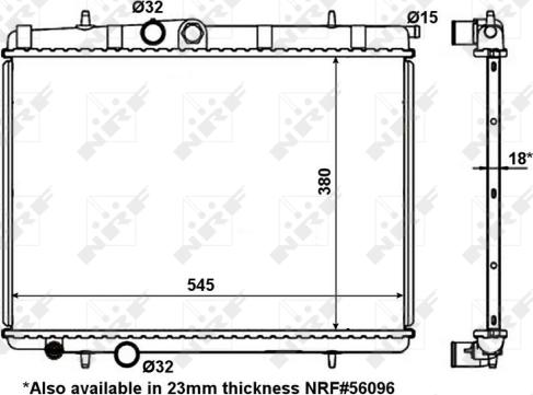 Wilmink Group WG1723047 - Радиатор, охлаждане на двигателя vvparts.bg