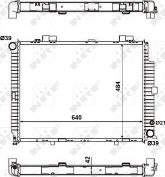 Wilmink Group WG1723080 - Радиатор, охлаждане на двигателя vvparts.bg