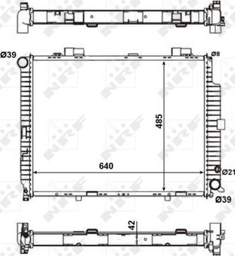 Wilmink Group WG1723081 - Радиатор, охлаждане на двигателя vvparts.bg