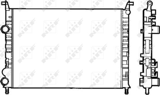 Wilmink Group WG1723190 - Радиатор, охлаждане на двигателя vvparts.bg