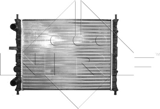 Wilmink Group WG1723106 - Радиатор, охлаждане на двигателя vvparts.bg