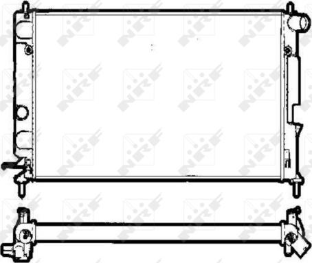 Wilmink Group WG1723258 - Радиатор, охлаждане на двигателя vvparts.bg