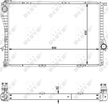 Wilmink Group WG1722921 - Радиатор, охлаждане на двигателя vvparts.bg