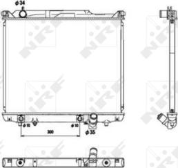 Wilmink Group WG1722419 - Радиатор, охлаждане на двигателя vvparts.bg