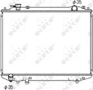 Wilmink Group WG1722410 - Радиатор, охлаждане на двигателя vvparts.bg