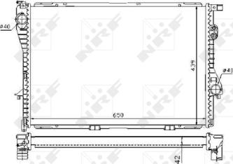 Wilmink Group WG1722544 - Радиатор, охлаждане на двигателя vvparts.bg