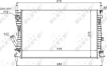 Wilmink Group WG1722563 - Радиатор, охлаждане на двигателя vvparts.bg