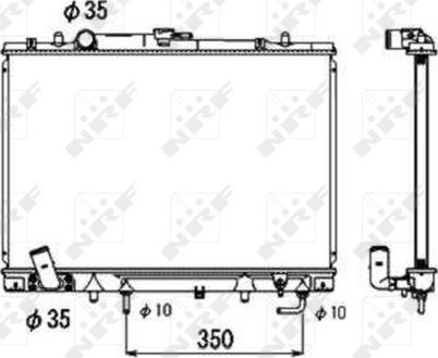 Wilmink Group WG1722516 - Радиатор, охлаждане на двигателя vvparts.bg