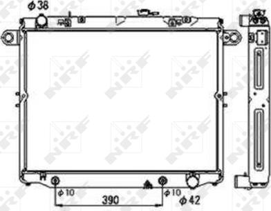 Wilmink Group WG1722530 - Радиатор, охлаждане на двигателя vvparts.bg