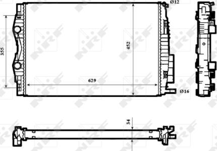 Wilmink Group WG1722648 - Радиатор, охлаждане на двигателя vvparts.bg