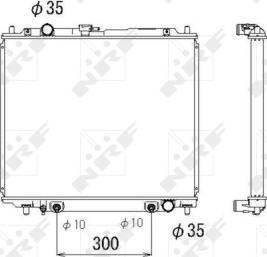 Wilmink Group WG1722617 - Радиатор, охлаждане на двигателя vvparts.bg