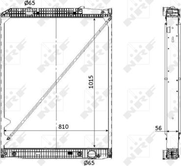 Wilmink Group WG1722671 - Радиатор, охлаждане на двигателя vvparts.bg