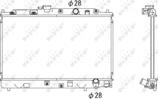 Wilmink Group WG1722191 - Радиатор, охлаждане на двигателя vvparts.bg