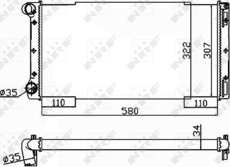 Wilmink Group WG1722150 - Радиатор, охлаждане на двигателя vvparts.bg