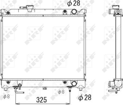 Wilmink Group WG1722186 - Радиатор, охлаждане на двигателя vvparts.bg