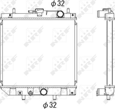 Wilmink Group WG1722182 - Радиатор, охлаждане на двигателя vvparts.bg