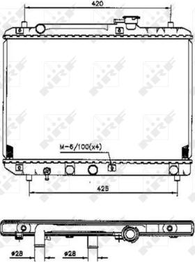 Wilmink Group WG1722137 - Радиатор, охлаждане на двигателя vvparts.bg