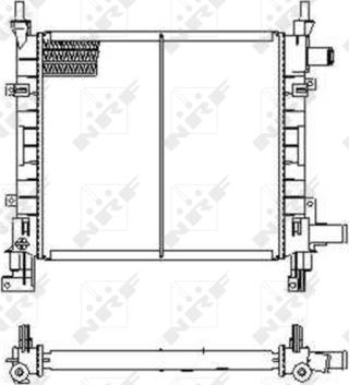 Wilmink Group WG1722865 - Радиатор, охлаждане на двигателя vvparts.bg