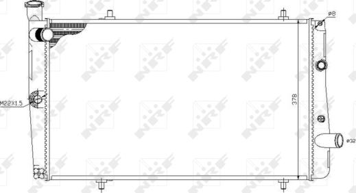 Wilmink Group WG1722863 - Радиатор, охлаждане на двигателя vvparts.bg