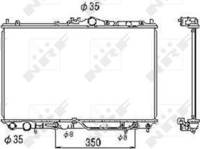 Wilmink Group WG1722348 - Радиатор, охлаждане на двигателя vvparts.bg