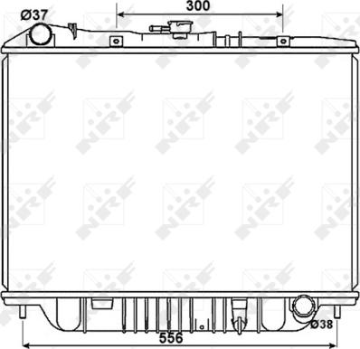 Wilmink Group WG1722384 - Радиатор, охлаждане на двигателя vvparts.bg