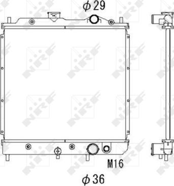 Wilmink Group WG1722386 - Радиатор, охлаждане на двигателя vvparts.bg