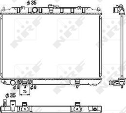 Wilmink Group WG1722333 - Радиатор, охлаждане на двигателя vvparts.bg