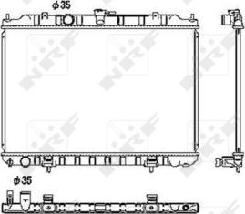 Wilmink Group WG1722332 - Радиатор, охлаждане на двигателя vvparts.bg