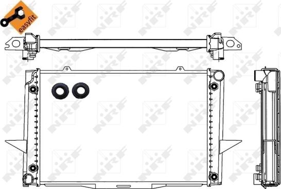 Wilmink Group WG1722750 - Радиатор, охлаждане на двигателя vvparts.bg