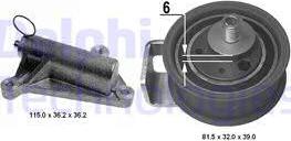 Wilmink Group WG1772811 - Комплект ангренажен ремък vvparts.bg