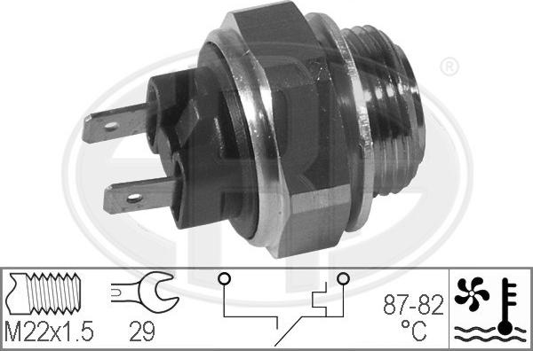 Wilmink Group WG1777014 - Термошалтер, вентилатор на радиатора vvparts.bg