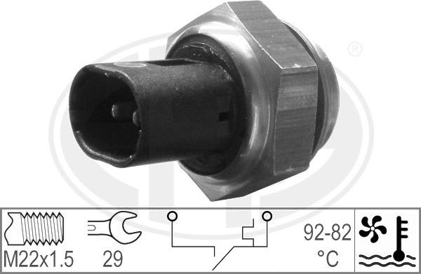 Wilmink Group WG1777025 - Термошалтер, вентилатор на радиатора vvparts.bg