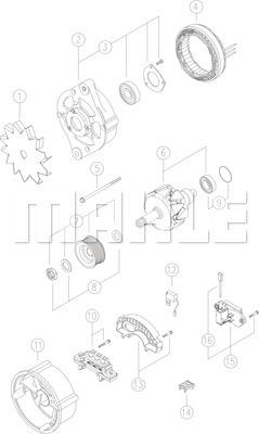 Wilmink Group WG2044049 - Генератор vvparts.bg