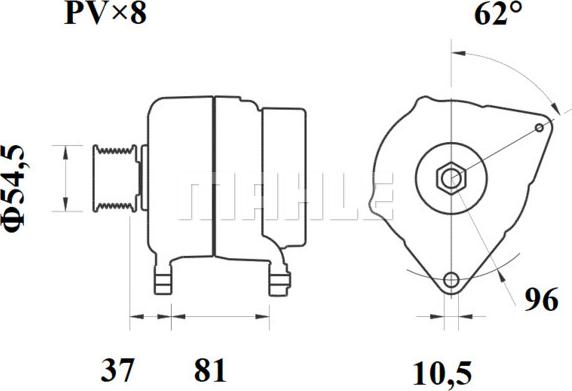 Wilmink Group WG2044011 - Генератор vvparts.bg