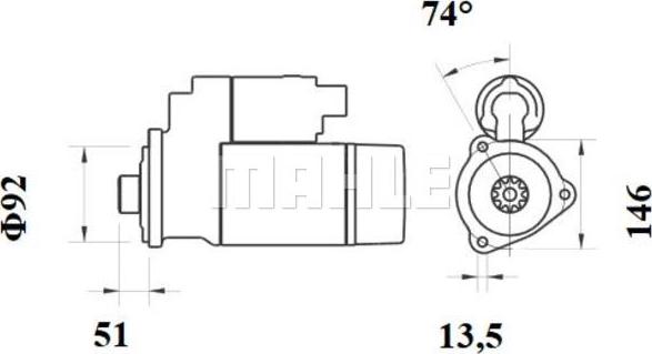 Wilmink Group WG2045434 - Стартер vvparts.bg