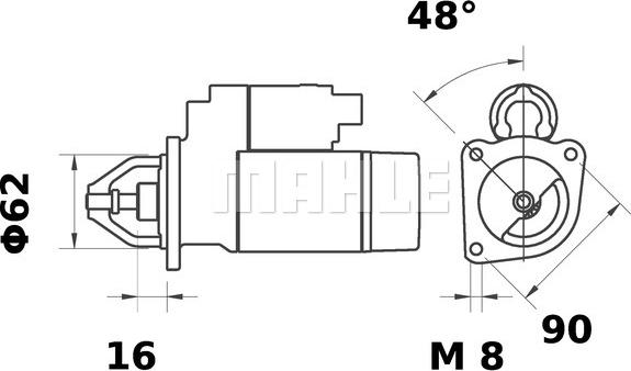 Wilmink Group WG2045149 - Стартер vvparts.bg