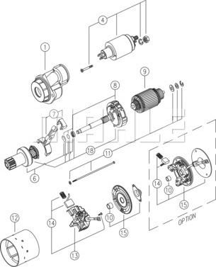 Wilmink Group WG2045151 - Стартер vvparts.bg