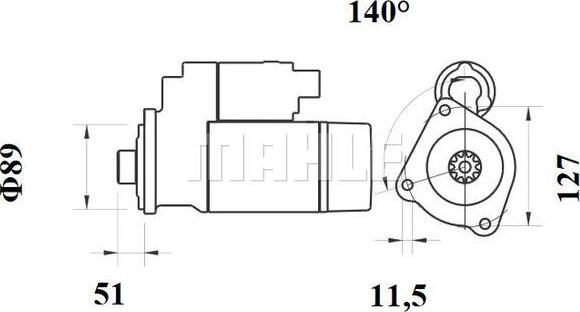 Wilmink Group WG2045396 - Стартер vvparts.bg