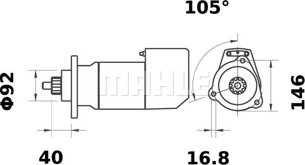 Wilmink Group WG2045232 - Стартер vvparts.bg