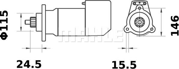 Wilmink Group WG2045227 - Стартер vvparts.bg