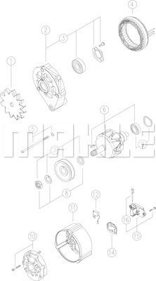 Wilmink Group WG2043559 - Генератор vvparts.bg