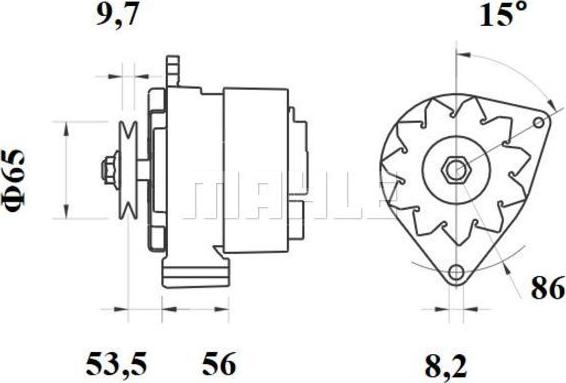 Wilmink Group WG2043655 - Генератор vvparts.bg